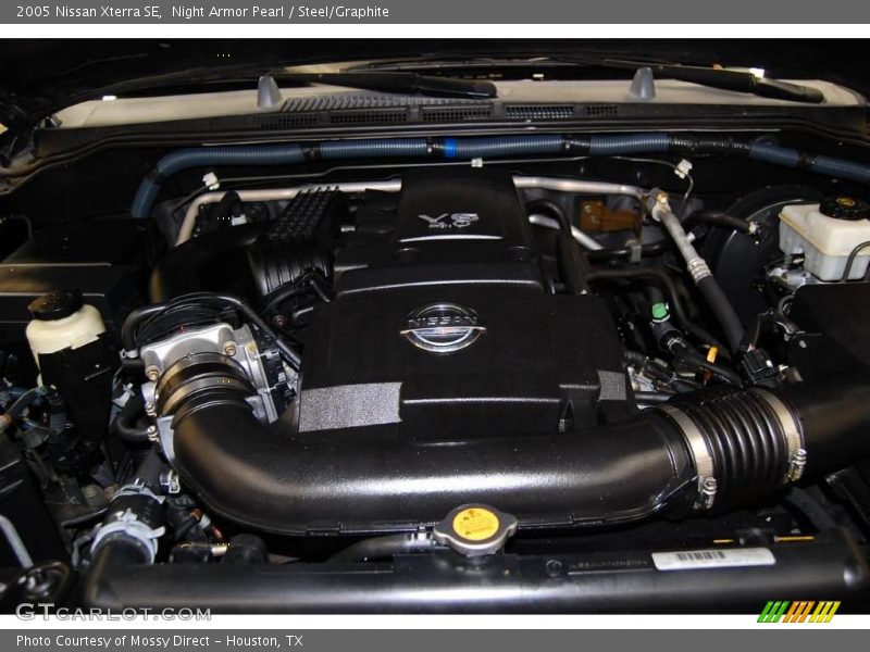 Night Armor Pearl / Steel/Graphite 2005 Nissan Xterra SE