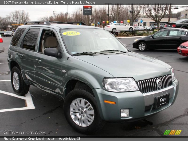 Light Tundra Metallic / Pebble 2007 Mercury Mariner Luxury 4WD