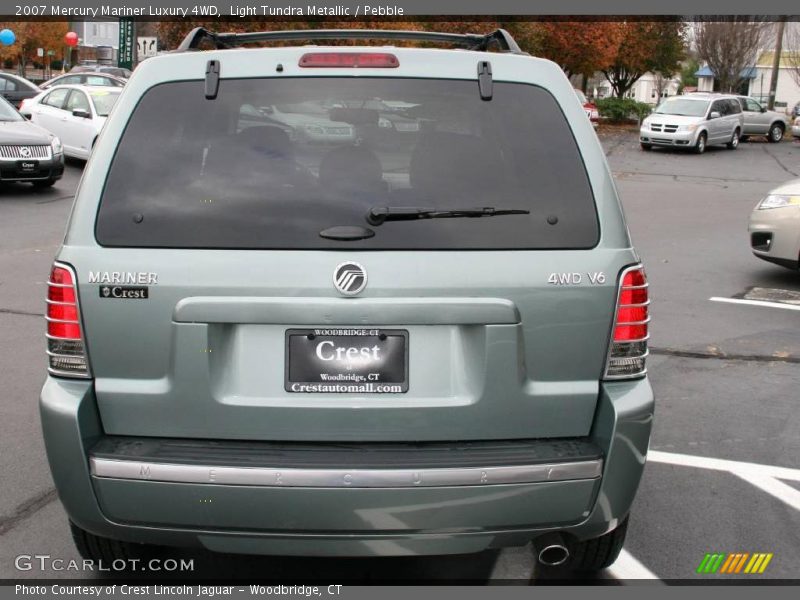 Light Tundra Metallic / Pebble 2007 Mercury Mariner Luxury 4WD