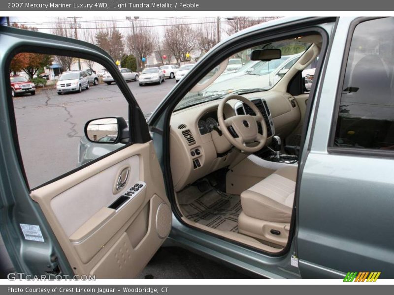 Light Tundra Metallic / Pebble 2007 Mercury Mariner Luxury 4WD