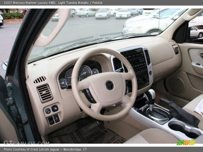 Light Tundra Metallic / Pebble 2007 Mercury Mariner Luxury 4WD