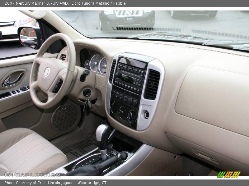 Light Tundra Metallic / Pebble 2007 Mercury Mariner Luxury 4WD