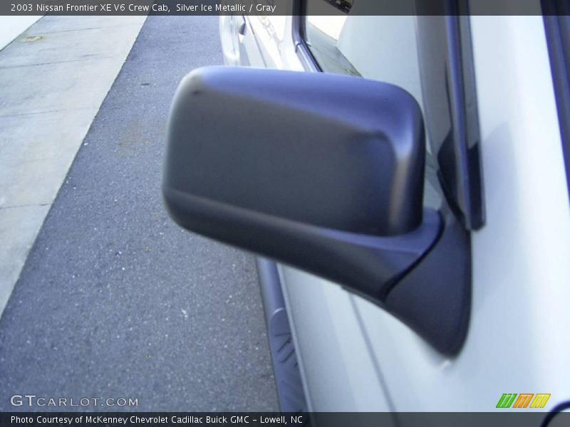 Silver Ice Metallic / Gray 2003 Nissan Frontier XE V6 Crew Cab