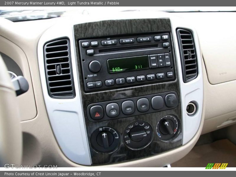 Light Tundra Metallic / Pebble 2007 Mercury Mariner Luxury 4WD