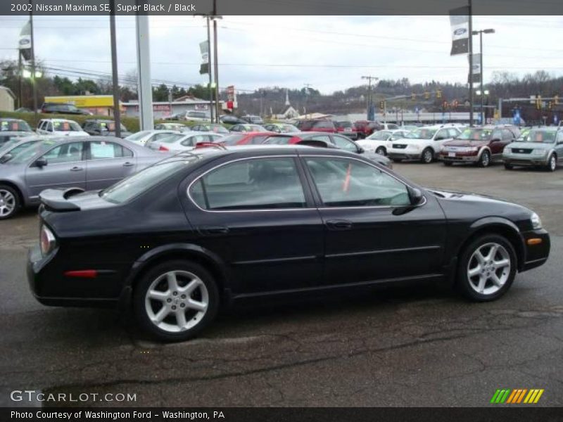 Super Black / Black 2002 Nissan Maxima SE