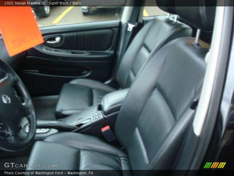 Super Black / Black 2002 Nissan Maxima SE