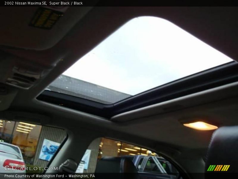 Super Black / Black 2002 Nissan Maxima SE