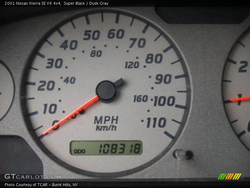 Super Black / Dusk Gray 2001 Nissan Xterra SE V6 4x4