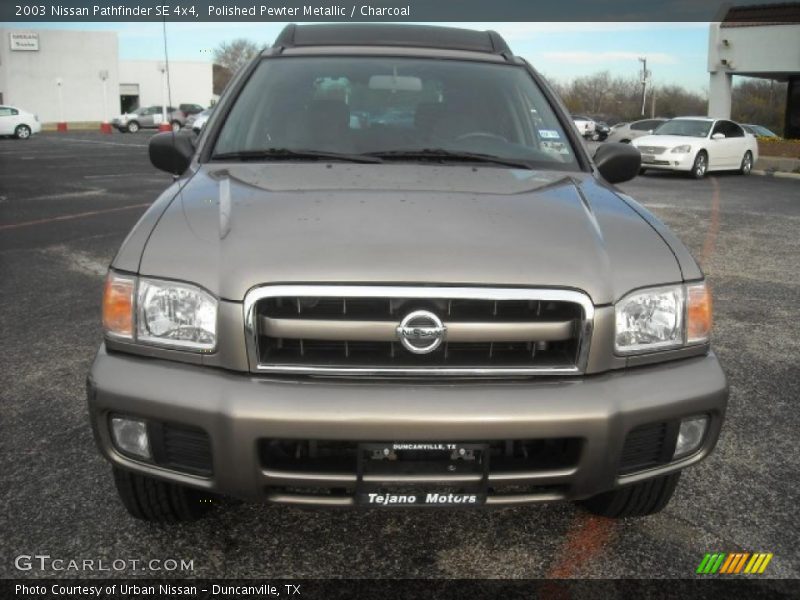 Polished Pewter Metallic / Charcoal 2003 Nissan Pathfinder SE 4x4