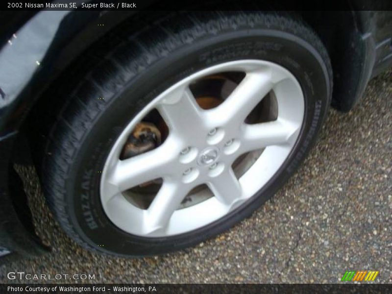 Super Black / Black 2002 Nissan Maxima SE