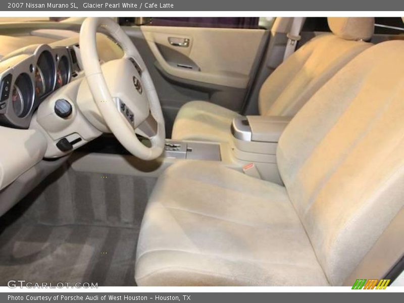 Glacier Pearl White / Cafe Latte 2007 Nissan Murano SL