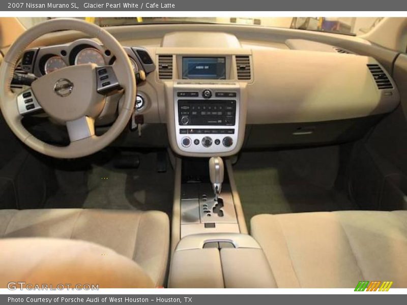 Glacier Pearl White / Cafe Latte 2007 Nissan Murano SL