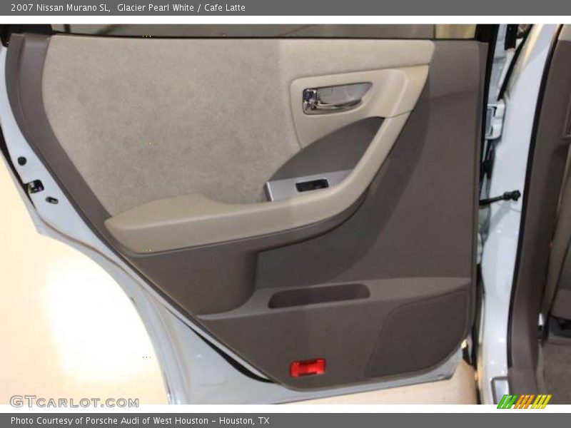 Glacier Pearl White / Cafe Latte 2007 Nissan Murano SL