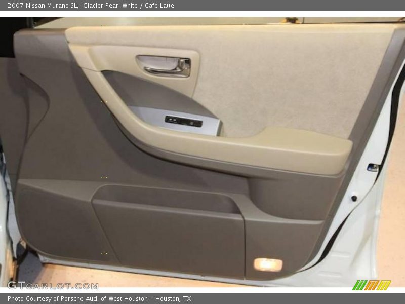 Glacier Pearl White / Cafe Latte 2007 Nissan Murano SL
