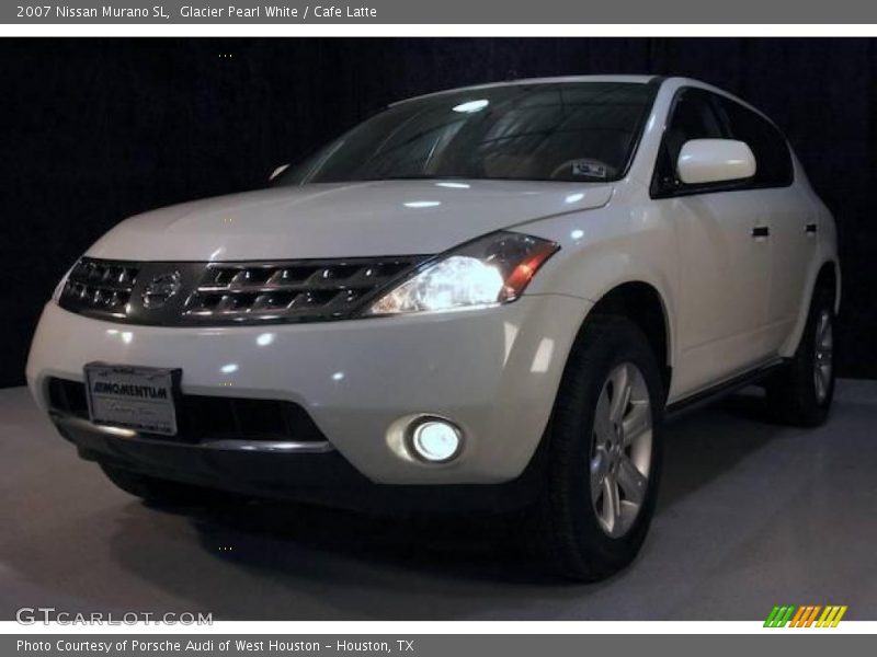 Glacier Pearl White / Cafe Latte 2007 Nissan Murano SL