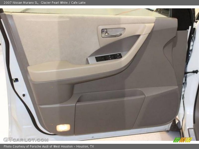 Glacier Pearl White / Cafe Latte 2007 Nissan Murano SL