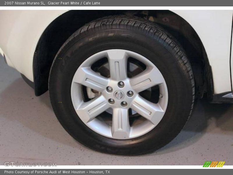 Glacier Pearl White / Cafe Latte 2007 Nissan Murano SL