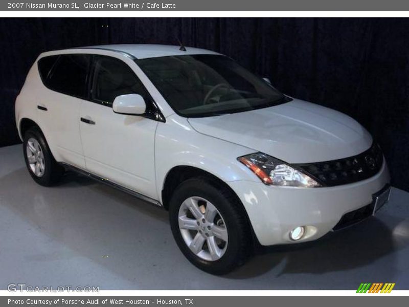 Glacier Pearl White / Cafe Latte 2007 Nissan Murano SL