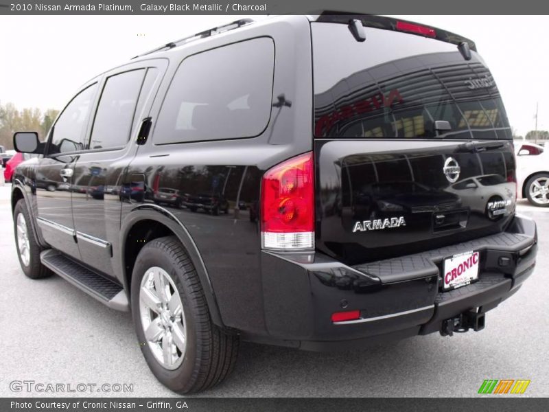 Galaxy Black Metallic / Charcoal 2010 Nissan Armada Platinum