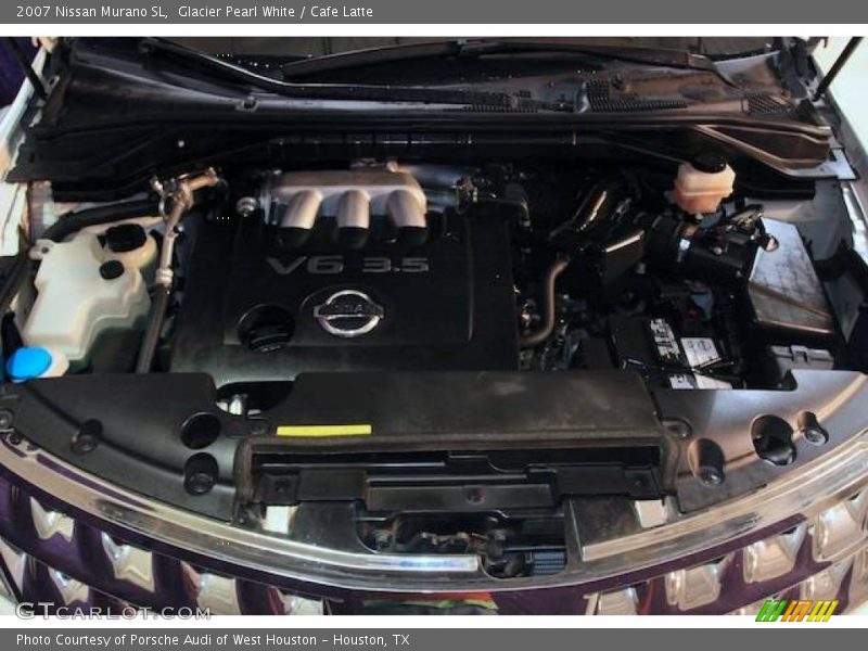 Glacier Pearl White / Cafe Latte 2007 Nissan Murano SL