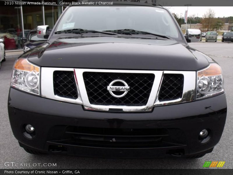 Galaxy Black Metallic / Charcoal 2010 Nissan Armada Platinum