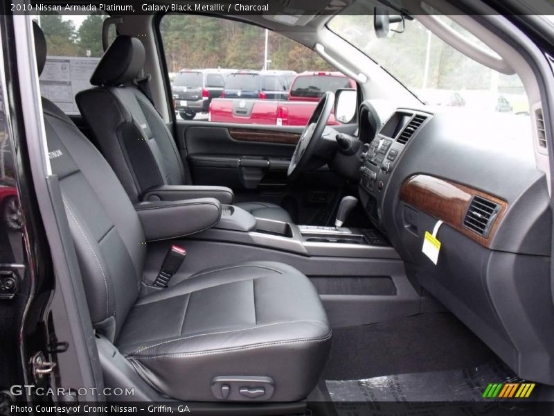 Galaxy Black Metallic / Charcoal 2010 Nissan Armada Platinum