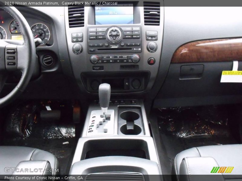 Galaxy Black Metallic / Charcoal 2010 Nissan Armada Platinum