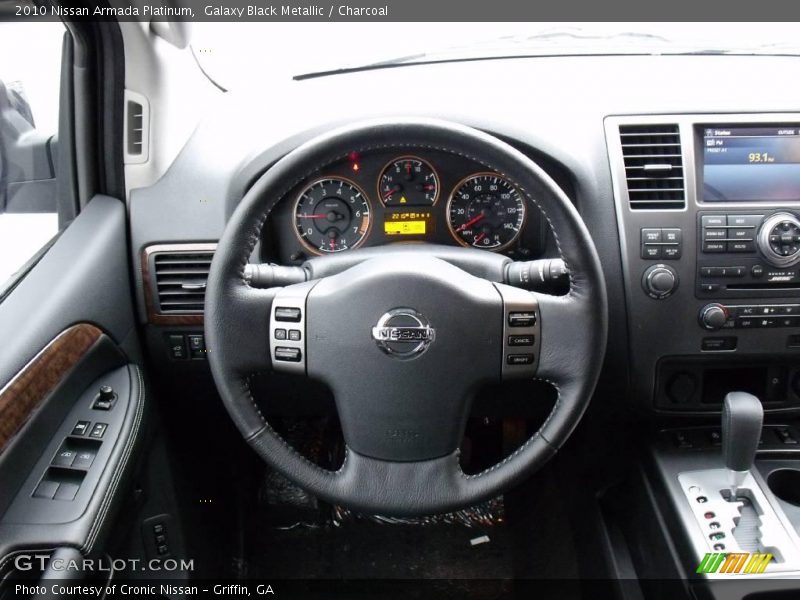 Galaxy Black Metallic / Charcoal 2010 Nissan Armada Platinum