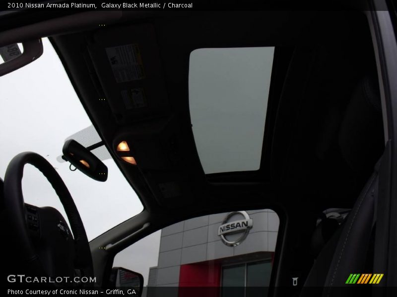 Galaxy Black Metallic / Charcoal 2010 Nissan Armada Platinum