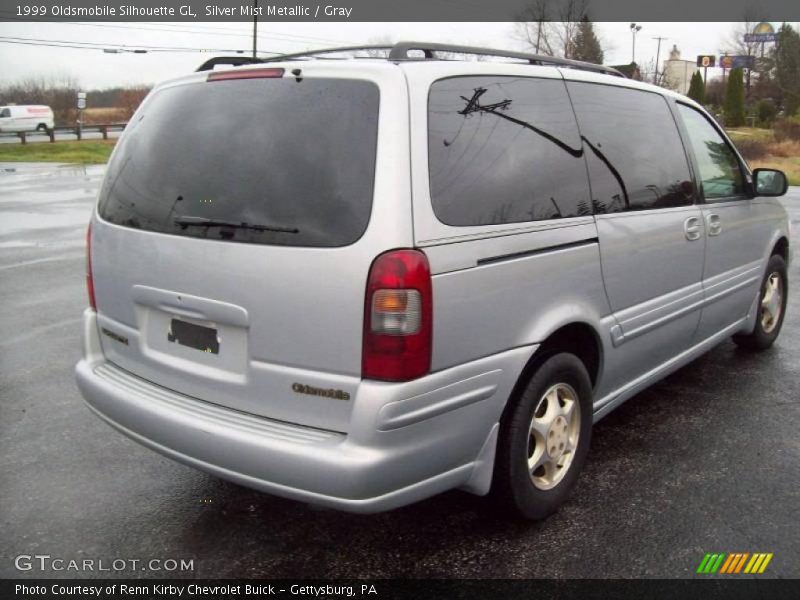 Silver Mist Metallic / Gray 1999 Oldsmobile Silhouette GL