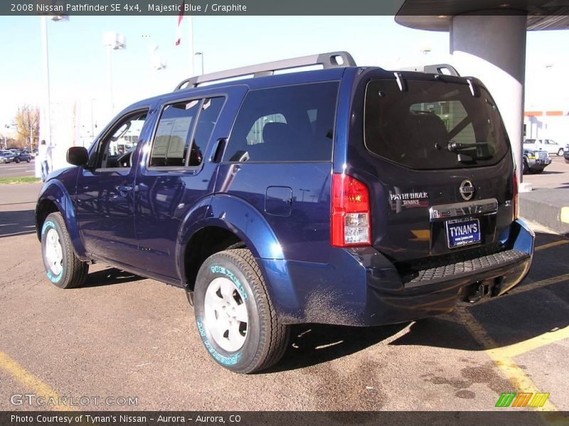 Majestic Blue / Graphite 2008 Nissan Pathfinder SE 4x4