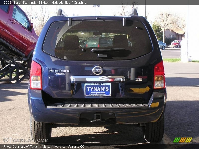 Majestic Blue / Graphite 2008 Nissan Pathfinder SE 4x4