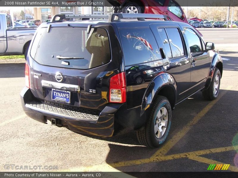 Majestic Blue / Graphite 2008 Nissan Pathfinder SE 4x4