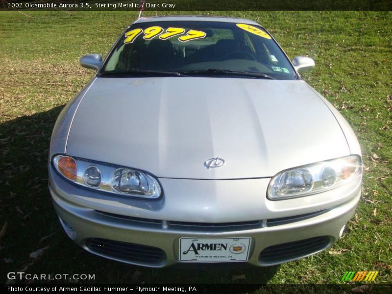 Sterling Metallic / Dark Gray 2002 Oldsmobile Aurora 3.5