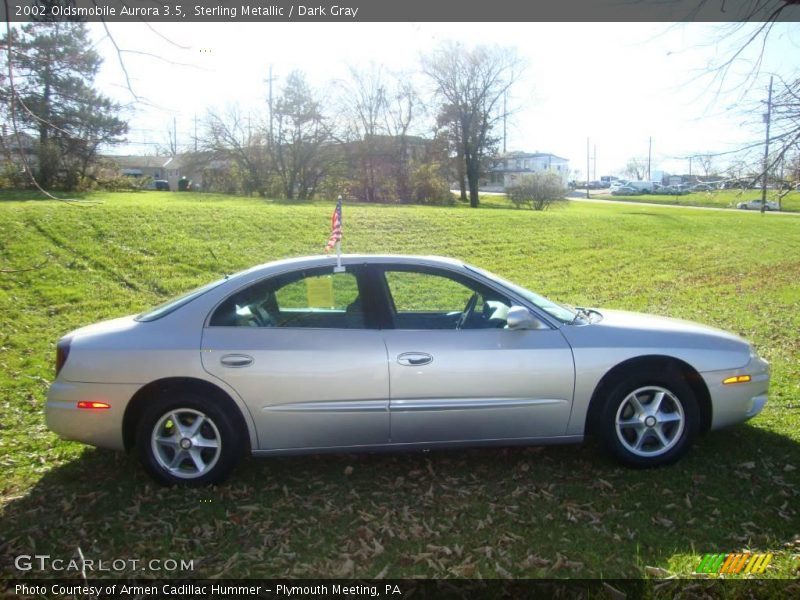 Sterling Metallic / Dark Gray 2002 Oldsmobile Aurora 3.5