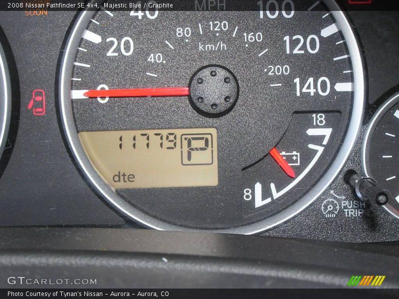 Majestic Blue / Graphite 2008 Nissan Pathfinder SE 4x4
