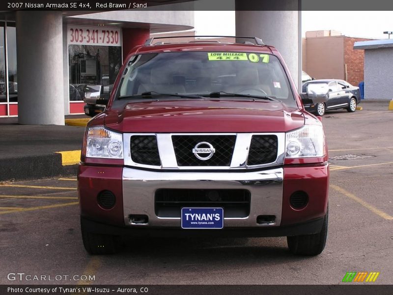 Red Brawn / Sand 2007 Nissan Armada SE 4x4