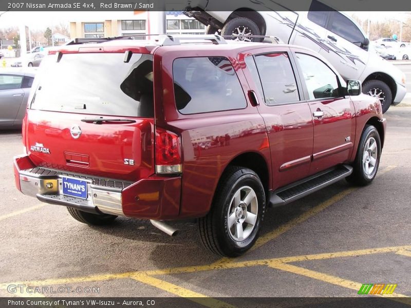 Red Brawn / Sand 2007 Nissan Armada SE 4x4
