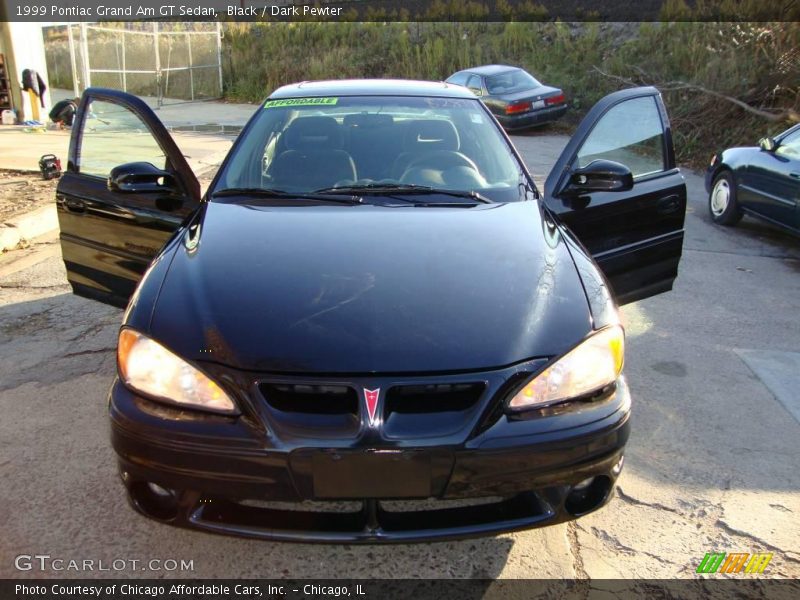 Black / Dark Pewter 1999 Pontiac Grand Am GT Sedan