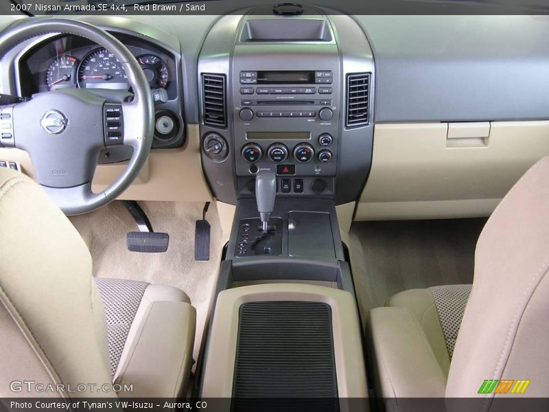 Red Brawn / Sand 2007 Nissan Armada SE 4x4