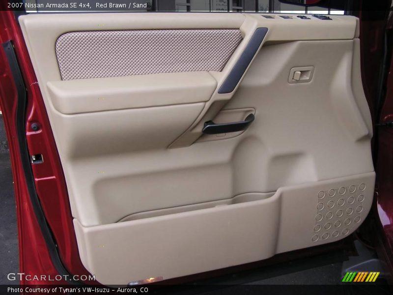 Red Brawn / Sand 2007 Nissan Armada SE 4x4
