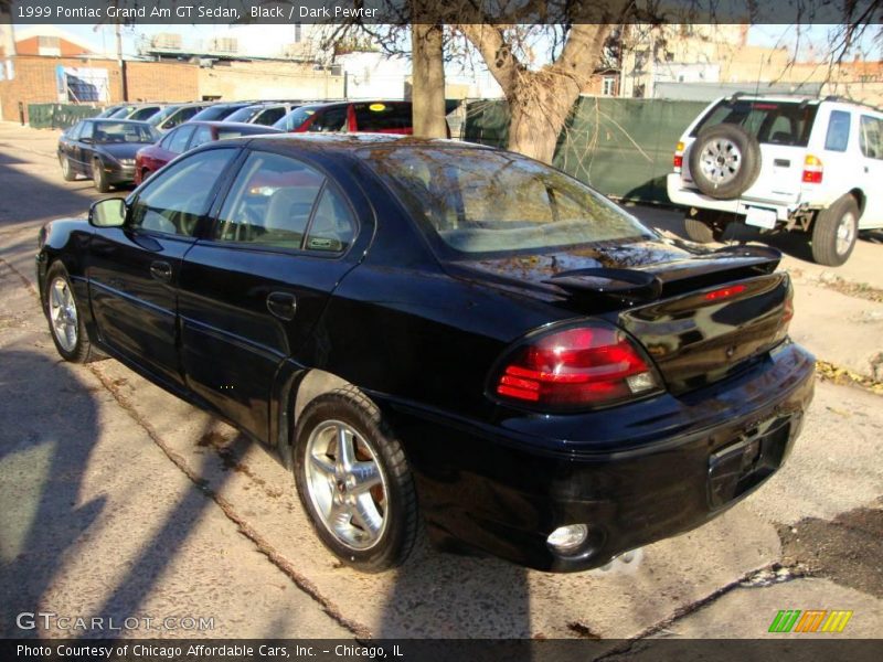 Black / Dark Pewter 1999 Pontiac Grand Am GT Sedan