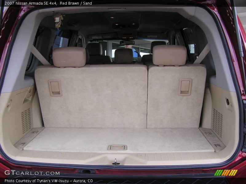 Red Brawn / Sand 2007 Nissan Armada SE 4x4