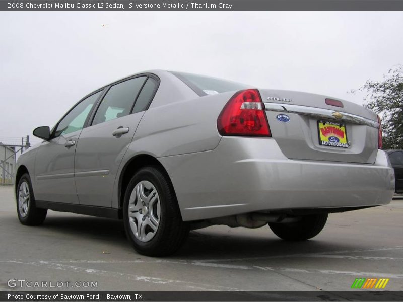 Silverstone Metallic / Titanium Gray 2008 Chevrolet Malibu Classic LS Sedan