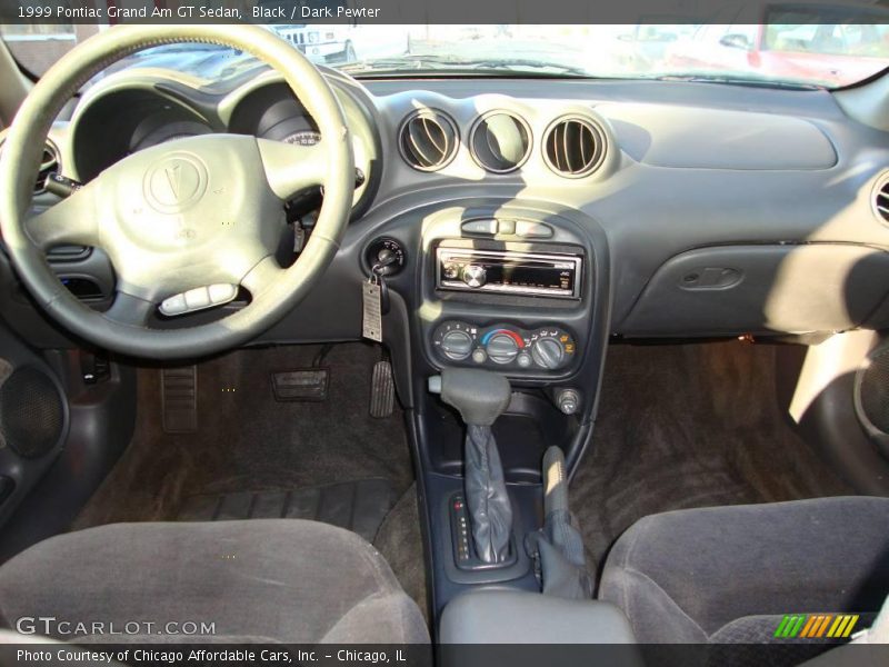 Black / Dark Pewter 1999 Pontiac Grand Am GT Sedan