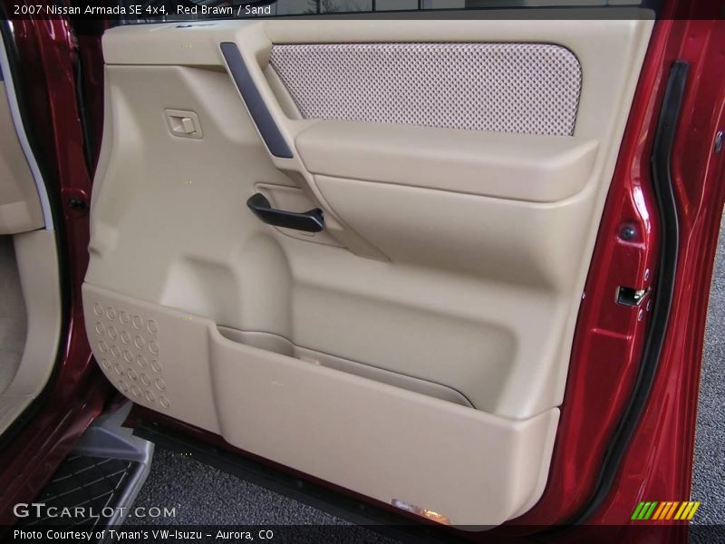 Red Brawn / Sand 2007 Nissan Armada SE 4x4