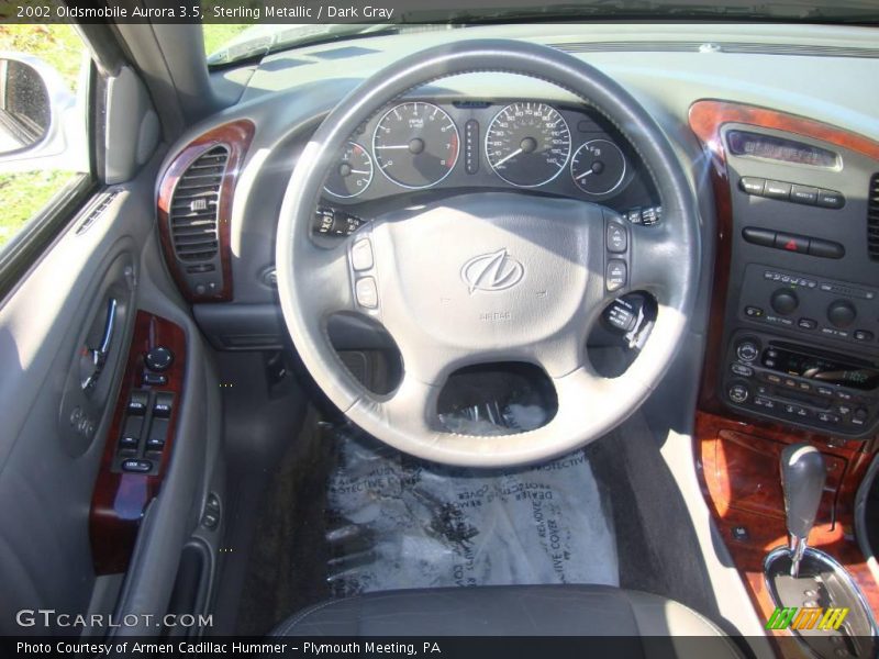 Sterling Metallic / Dark Gray 2002 Oldsmobile Aurora 3.5