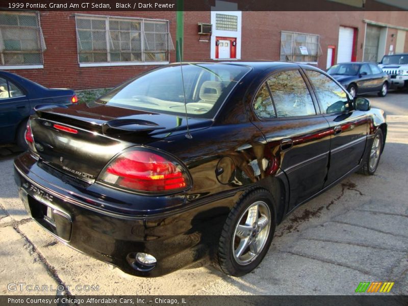 Black / Dark Pewter 1999 Pontiac Grand Am GT Sedan