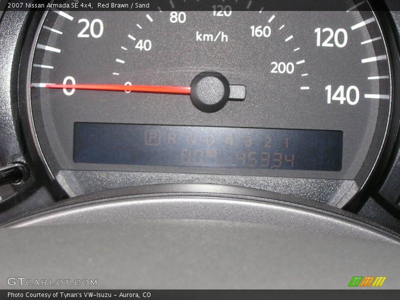 Red Brawn / Sand 2007 Nissan Armada SE 4x4
