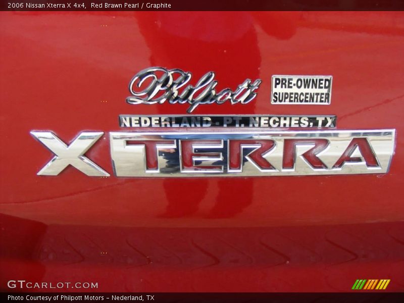 Red Brawn Pearl / Graphite 2006 Nissan Xterra X 4x4